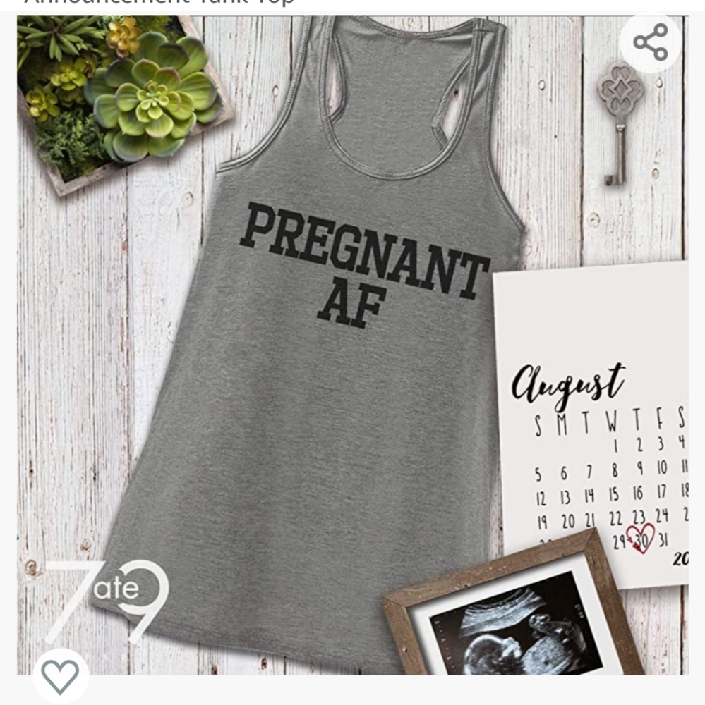 Pregnant AF Tank (Maternity)